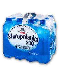 Staropolanka 800 0,5L niegazowana