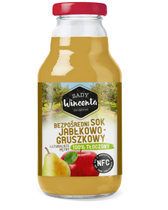 Sok jabłkowo-gruszkowy 0,33x15