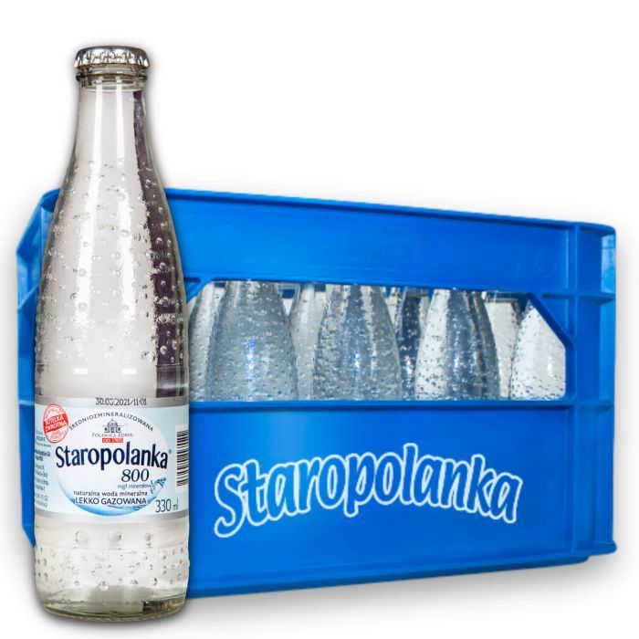  Staropolanka 0,33L delikatnie gazowana  