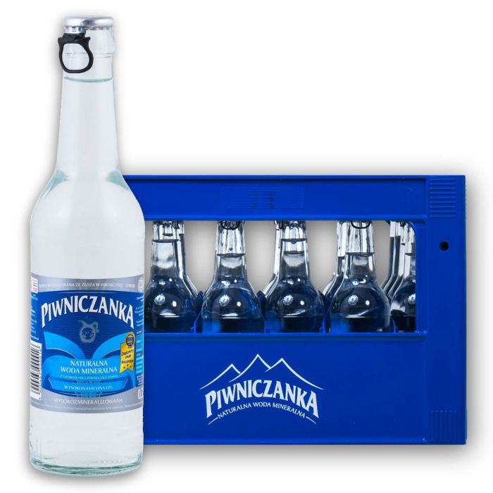  Piwniczanka 24x0,33 l butelka zwrotna gazowana (wysokonasycona CO2) 