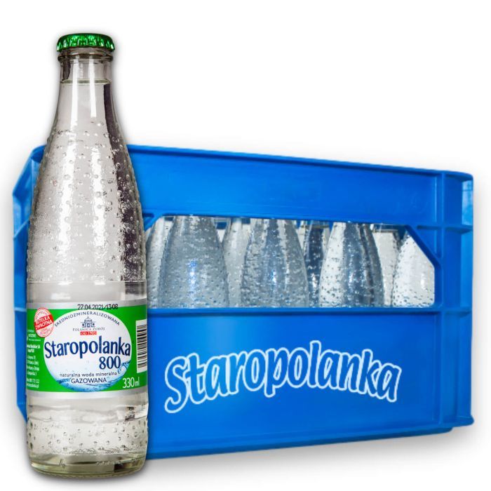 Staropolanka 0,33L mocno gazowana 