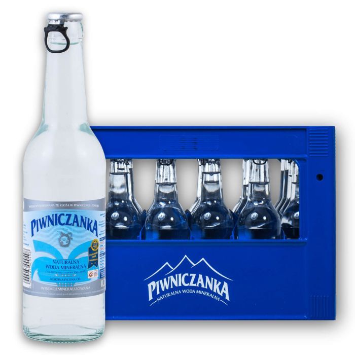 Piwniczanka 24x 0,33 l butelka zwrotna niegazowana (niskonasycona CO2)
