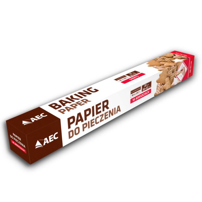 Papier do pieczenia 20 arkuszy AEC