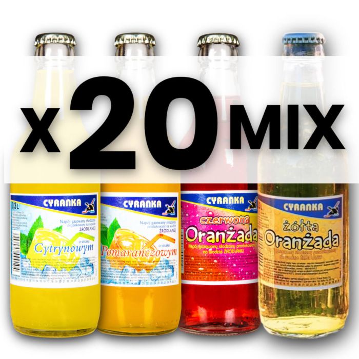 Cyranka napoje MIX 0,33L
