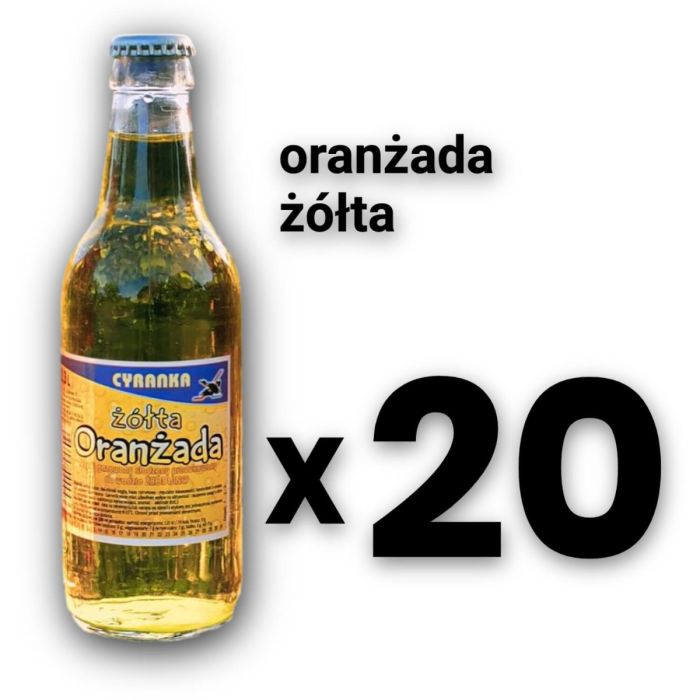Cyranka 0,33L oranżada żółta