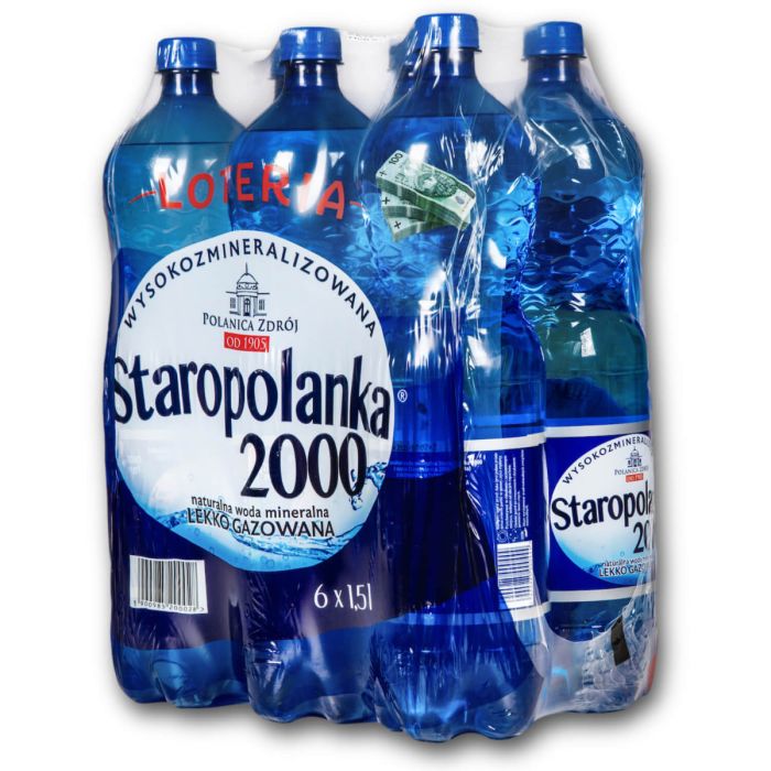 Staropolanka 2000 1,5L delikatnie gazowana