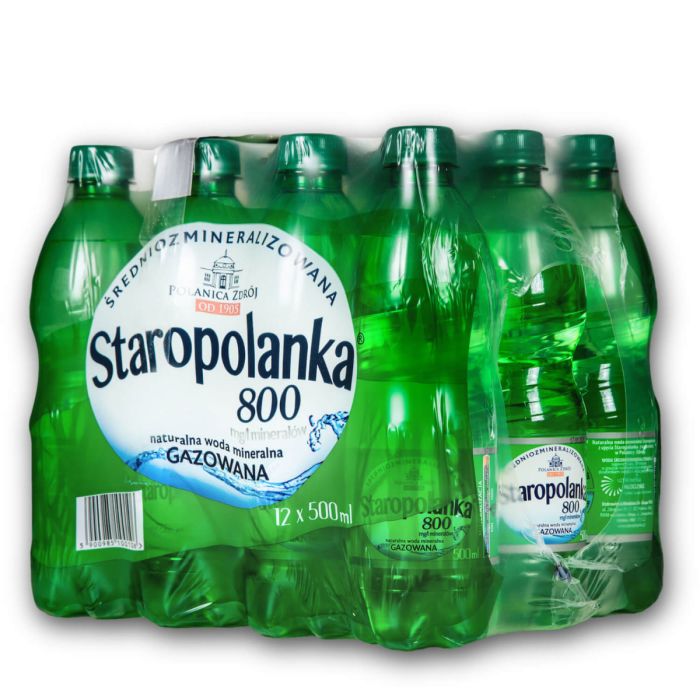 Staropolanka 800 0,5L gazowana