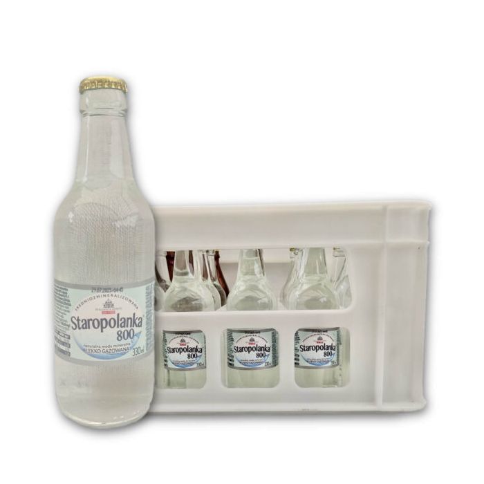  Staropolanka 0,33L delikatnie gazowana (oryginalna butelka)