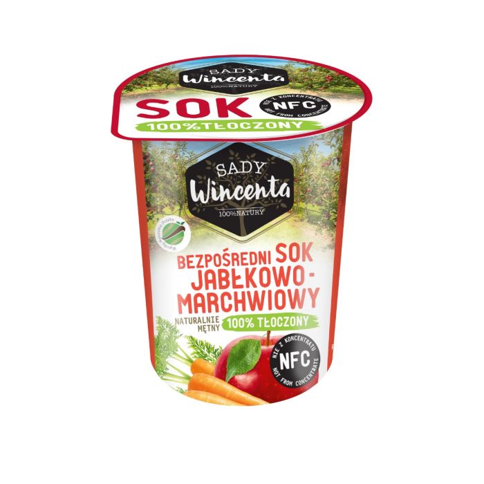 Sok jabłkowo-marchwiowy  0,2x20