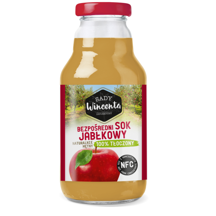 Sok jabłkowy 0,33x15 